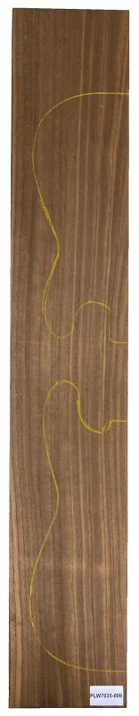 Body Paulownia, 2-tlg., Choco, 1155x204x49mm Einzelstück #009